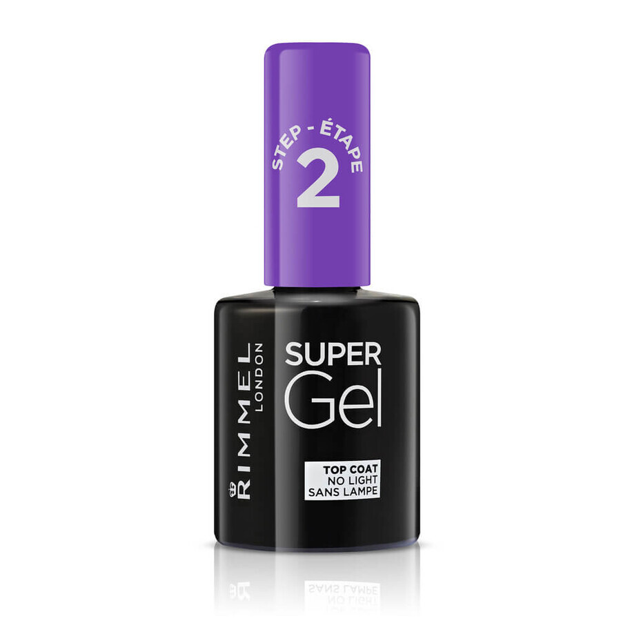 Rimmel Super Gel Top Coat el lac de unghii, 12ml