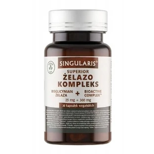 Singularis Superior elazo Complex 25 mg + Bioactiv Complex 300 mg, 30 gélules
