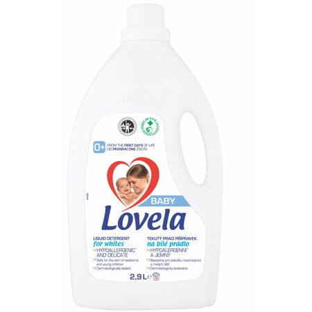 Lovela Baby, Milch zum Waschen weißer Stoffe, 2,9 l