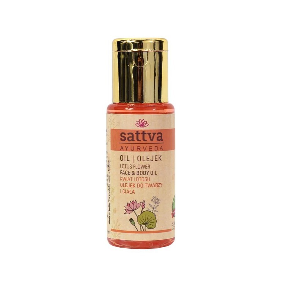 Sattva Gesichts- & Körperöl Lotusblüte, 50ml