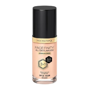 Max Factor Facefinity All Day Flawless 3-in-1 Liquid Foundation N55 Beige, 30ml