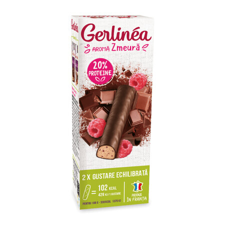 Schoko-Himbeer-Riegel, 62 g, Gerlinea