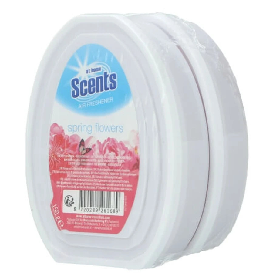 At Home clean, Lentebloemen, luchtverfrisser in elu, 150g