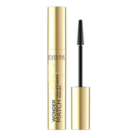 Eveline Cosmetics, Wonder Match, Mascara addensante e liftante, 7 ml