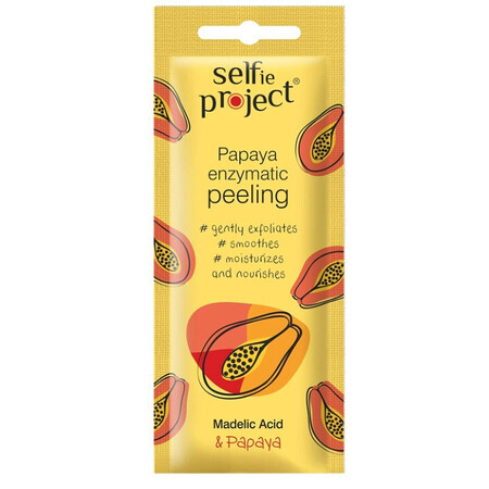 Selfie Project, Papaya Enzymatisch, Peeling, 8ml