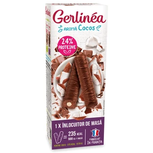 Chocolate bars with coconut, 62g, Gerlinea