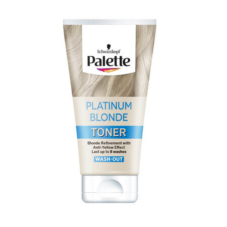 Palette Platinium Blone Wax Toner tegen dofheid, 150ml