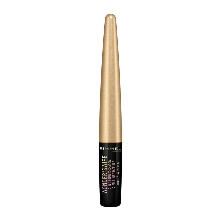 Rimmel Wonder Swipe Eyeliner et Ombre à paupières métallique 2 en 1 003 Ballin , 1.7ml