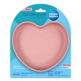 Canpol Silicone suction cup heart pink 80/309 300ml 6m+, 1 pc