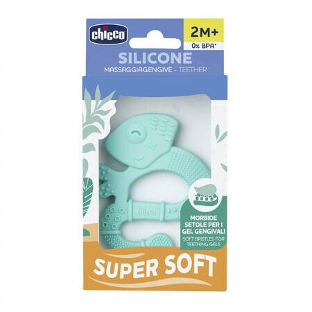 Chicco Silikon micki micki Eidechse Beißring 2m+ Junge