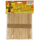 Houten stokjes 11cm, 50 stuks