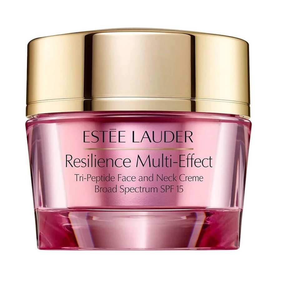 Estée Lauder Resilience Crema Facial Multiefecto Tripéptido para Piel Seca SPF15, 50ml
