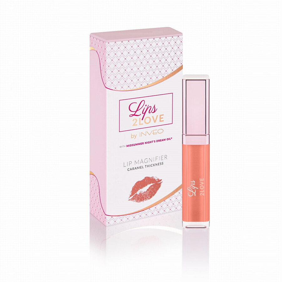 Inveo Lips 2 Love Natural Lip Balm Caramel Thick, 6.5ml