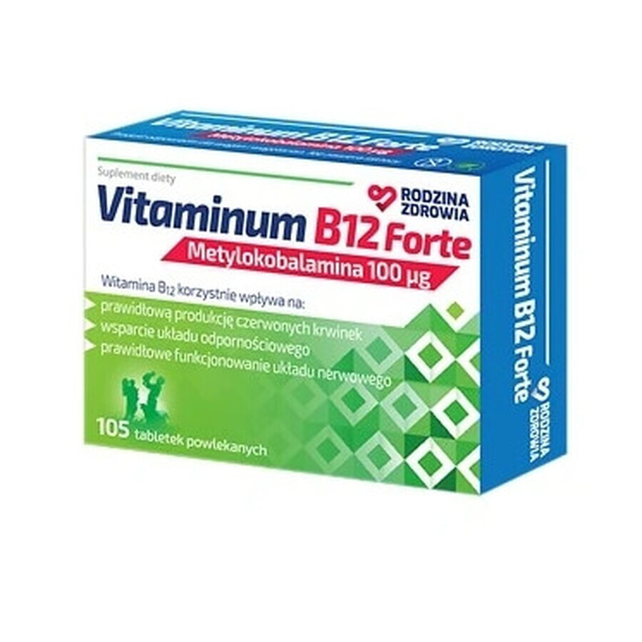 Family Health Vitaminum B12 Forte, 105 Tabletten