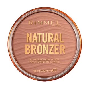 Rimmel Natural Face Bronzer with illuminating glitter 001 Sunlight, 14g