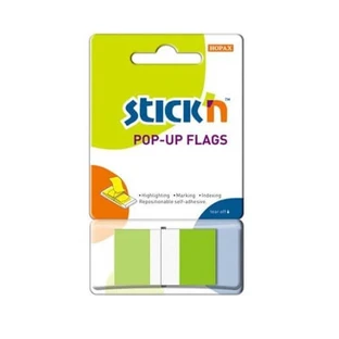 Indexeerpads op tray 45x12mm groen, 150 stuks