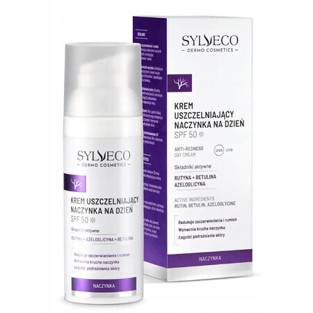 Sylveco Dermo Naczynka Capillary Sealing Day Cream SPF 50, 50 ml