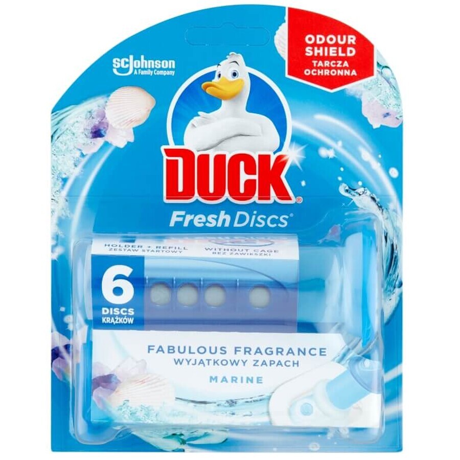 Ente, Fresh Discs, Toilettencreme, Marine, 36ml