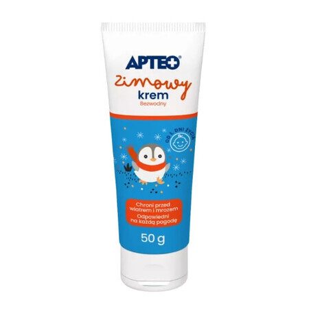 Apteo, Winter Waterless Cream, 50g - Lange haltbar!