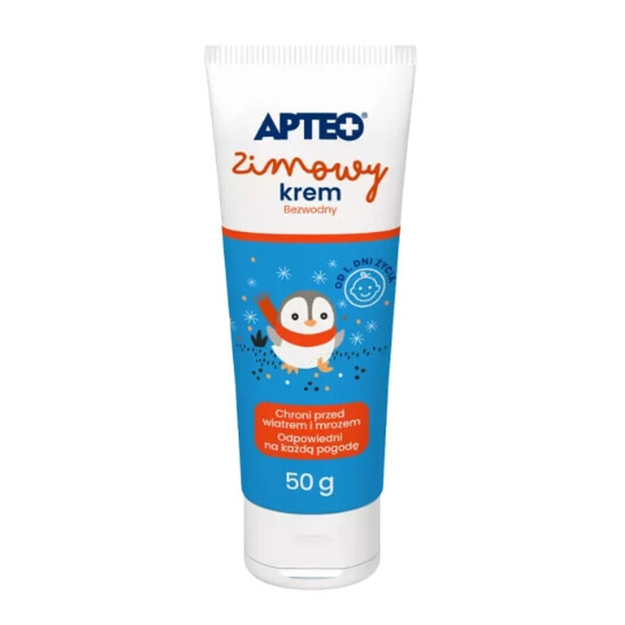 Apteo, Winter Waterless Cream, 50g - Lange haltbar!