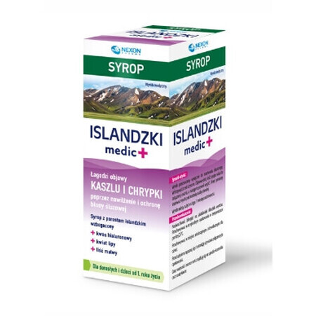 Sirup, Icelandic medic+, Sirup, 125 ml - Lange haltbar!