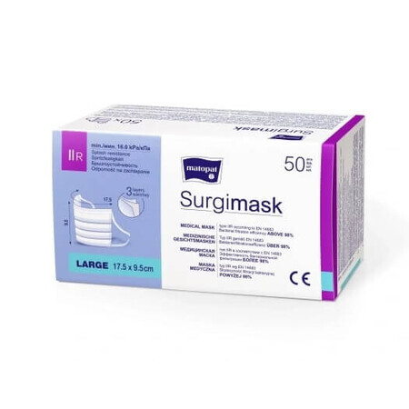 Surgimask Medizinische Masken Typ IIR neopac, 50 Stück