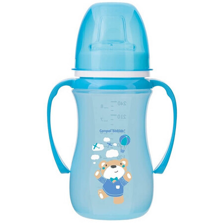 EasyStart Trainingsbecher, Sweet Fun - blau, 240ml