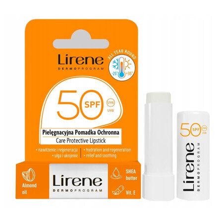 Lirene Lippenstift SPF 50, 4,6 g