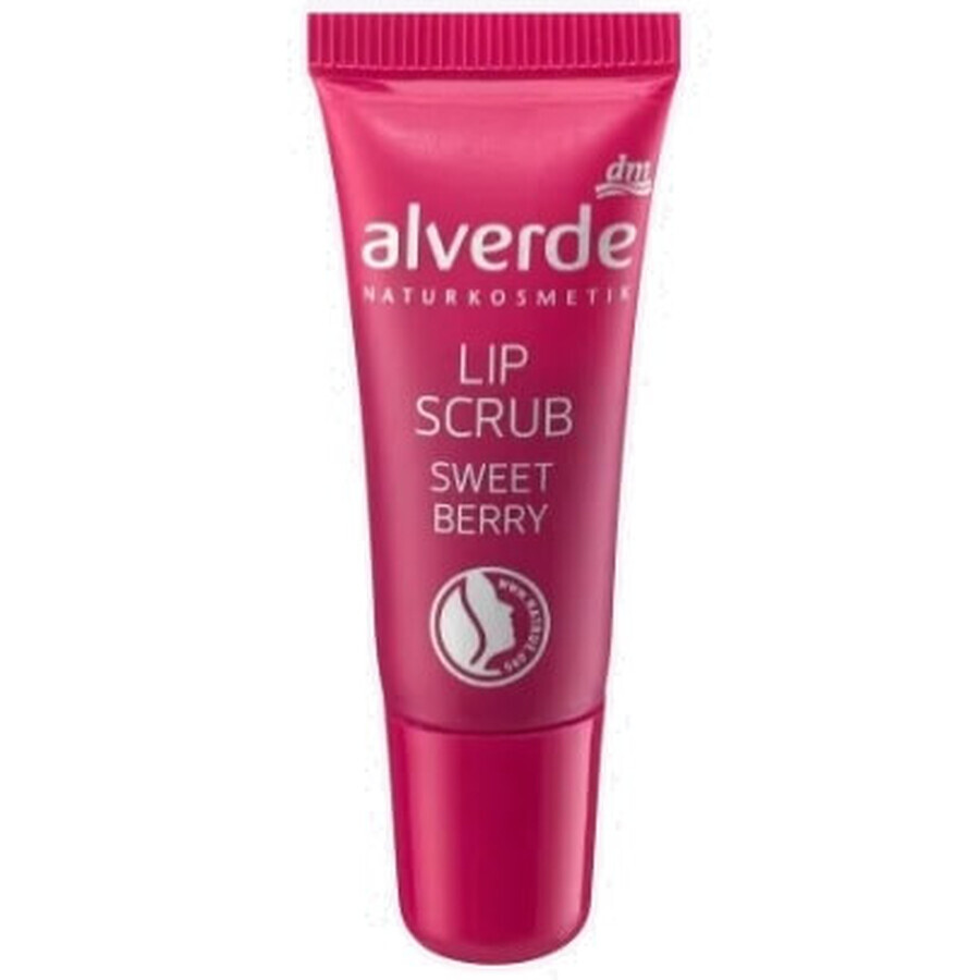 Alverde Sweet Berry Lip Scrub, 8 ml