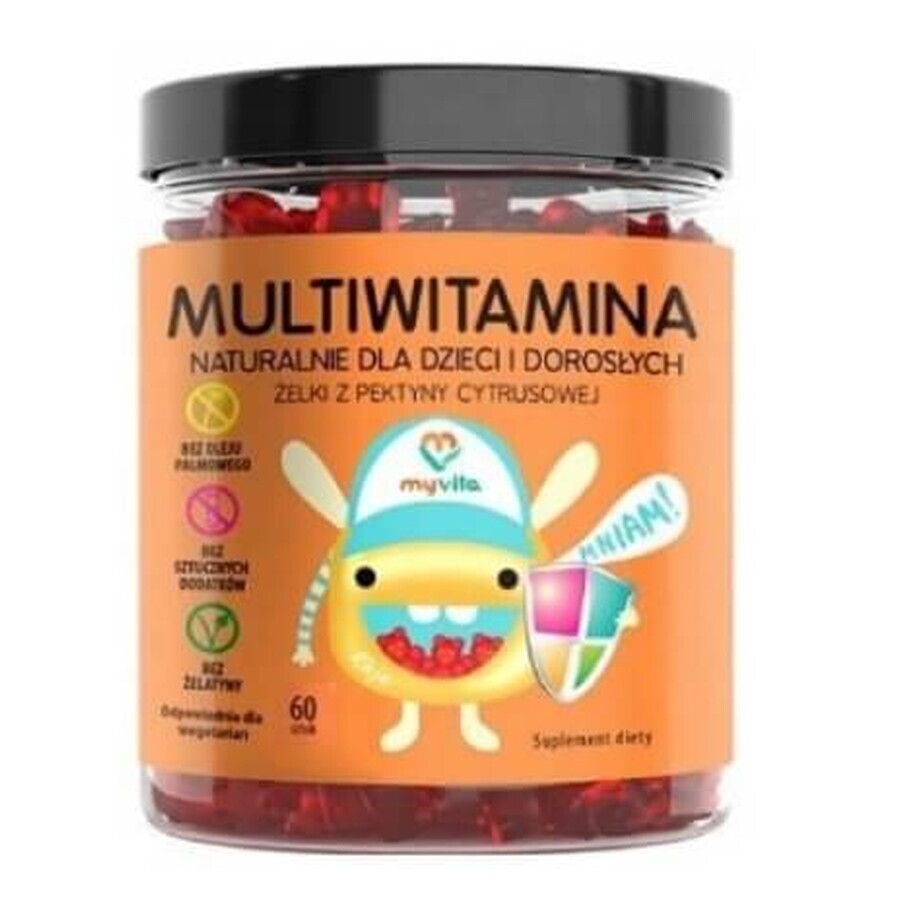 MyVita, natural elan Multivitamin, 60 unidades