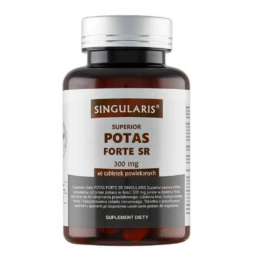 Singularis Kalium Forte SR 300mg, 60 capsules