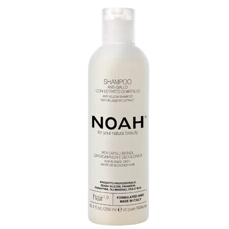 Noah shampoo voor blonde en grijze was, 250ml