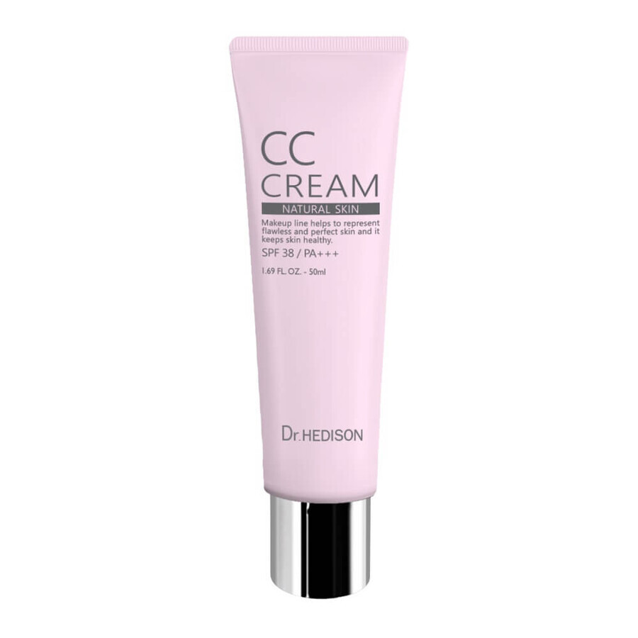 Hedison CC Cream avec niacinamide SPF38, 50ml