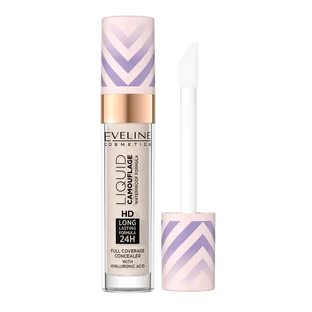 Eveline Cosmetics, Liquid Camouflage, Corector rezistent la apă cu acid hialuronic nr. 6, 7 ml