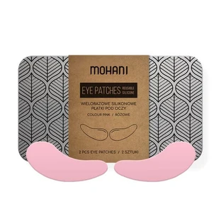 Mohani Reusable Silicone Eye Patches Pink, 2 pieces