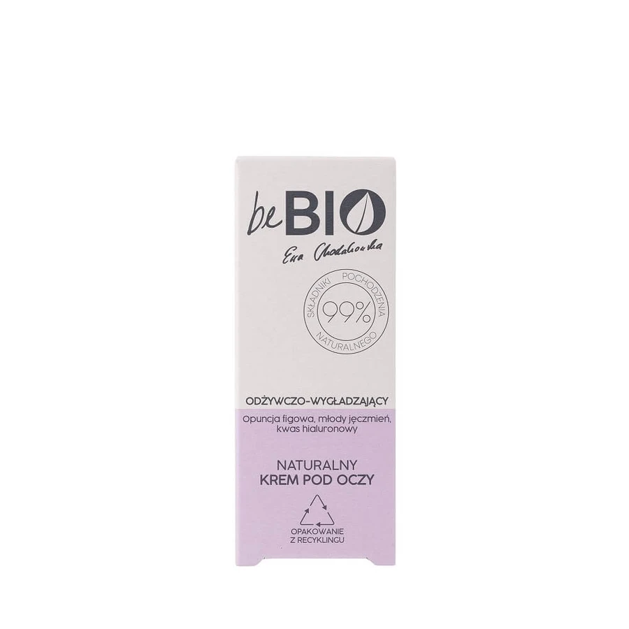 BeBio Ewa Chodakowska Cremă naturală de întinerire și regenerare pentru ochi, 15ml