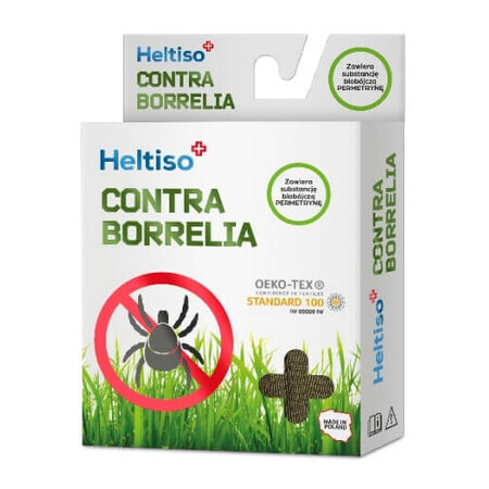 Heltiso Contra Borrelia Socken Größe 39/42, 1 Paar - Langfristig!