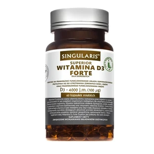 Singularis Superior Vitamin D3 Forte 4000IU 60 Kapseln