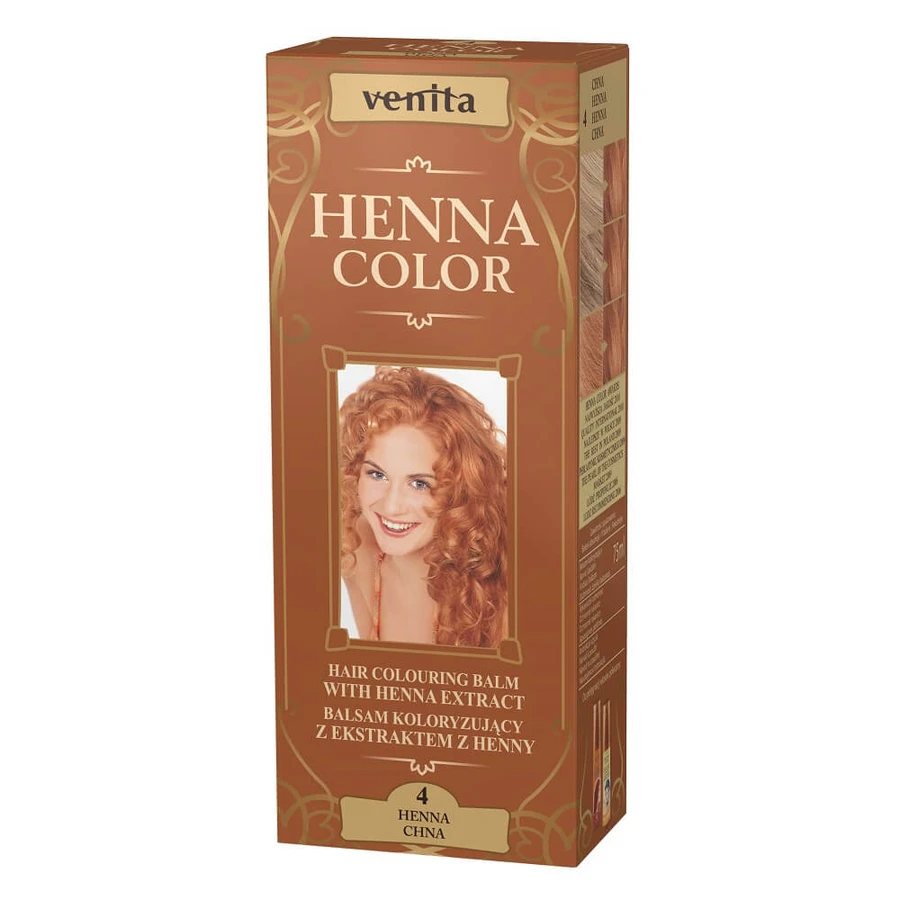 Venita Henna Color Herbal coloring lotion with henna extract 4 Chna, 75ml