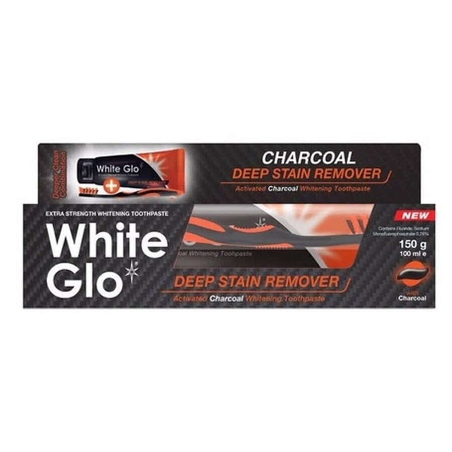 Dentifrice blanchissant White Glo Black 100 ml