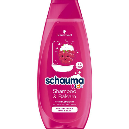 Schauma Baby Shampoo e Balsamo con estratto di lampone 400 ml