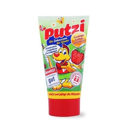 Putzi, Zahnpasta für Kinder, Erdbeere, 50ml