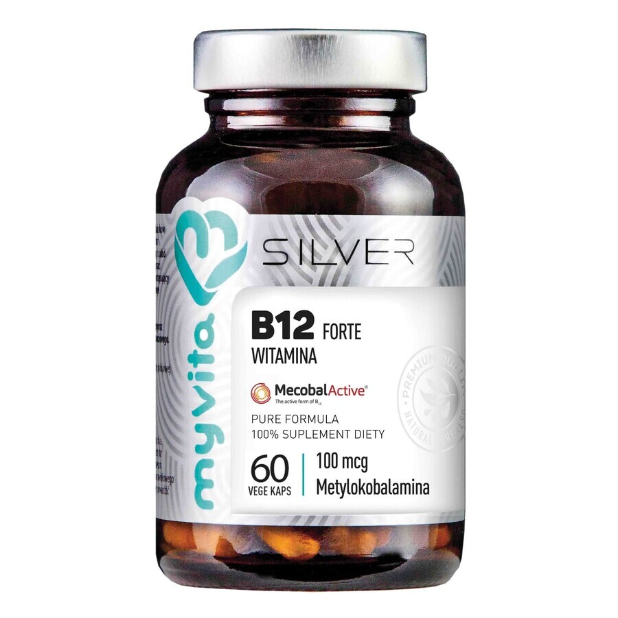 MyVita Silber Vitamin B12 Forte 60 Kapseln