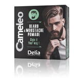 Cameleo Men Beard amp; Moustache Beard and Hair Pomade, 50g