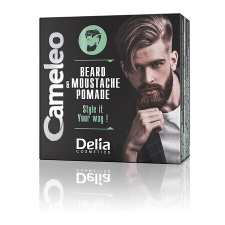 Cameleo Men Beard amp; Moustache Bart und Haar Pomade, 50g