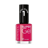 Rimmel Super Gel Nail Polish 024 Red Ginger, 12ml