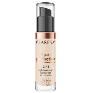 Claresa 2in1 concealer and foundation 102 Warm Medium, 34g