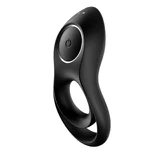 Satisfyer Legendary Duo Vibrating Cock Ring Black