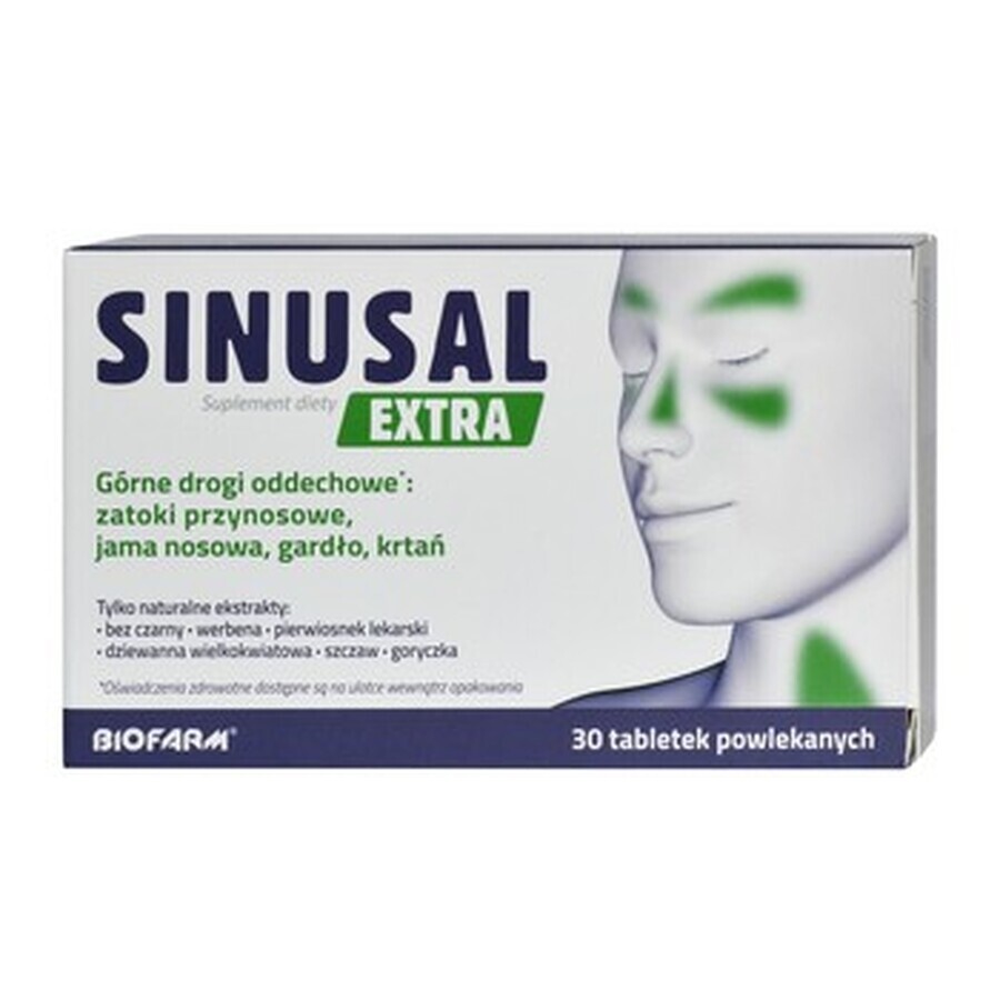 Sinusal Extra 30 Tabletten