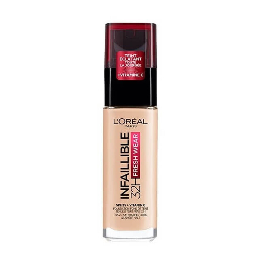 L'Oreal Paris Infallible Lang anhaltende Foundation 32H 020 Elfenbein, 30ml